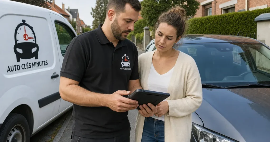 Clé Peugeot 208 qui ne verrouille plus à Anzin : diagnostic heure par heure à Anzin