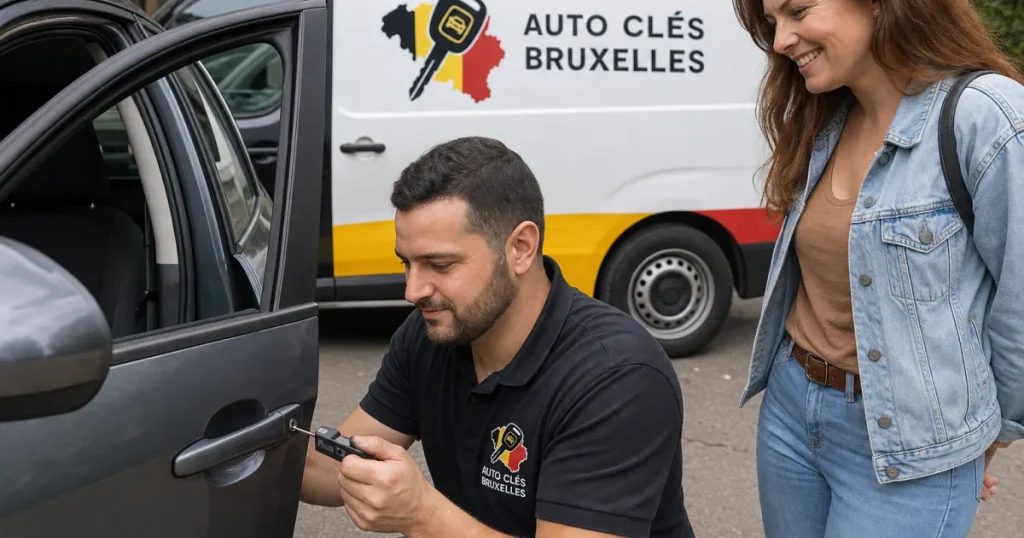 Auto buitengesloten in Temse: wat kost een schadevrije opening? à Temse