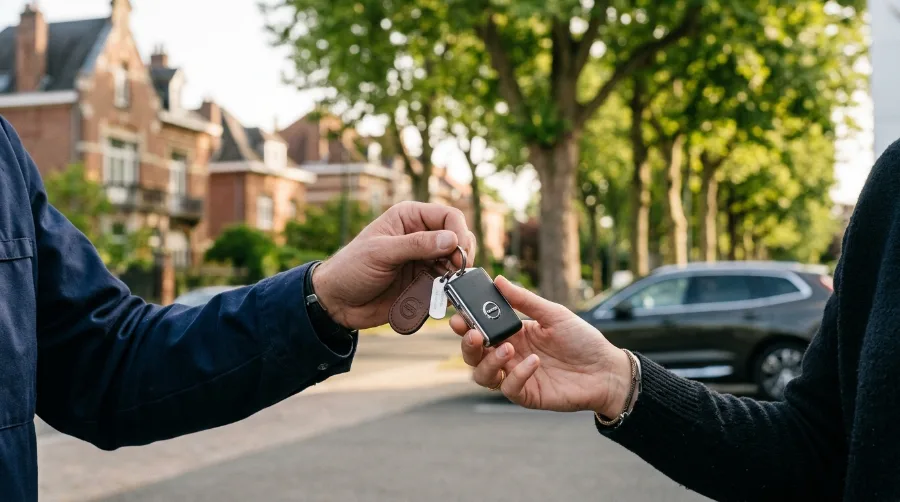 Clé de voiture programmée par Auto Clés Minutes pour un client à Lambersart