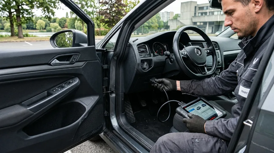 Clé de voiture programmée par Auto Clés Minutes pour un client à Villeneuve-d’Ascq