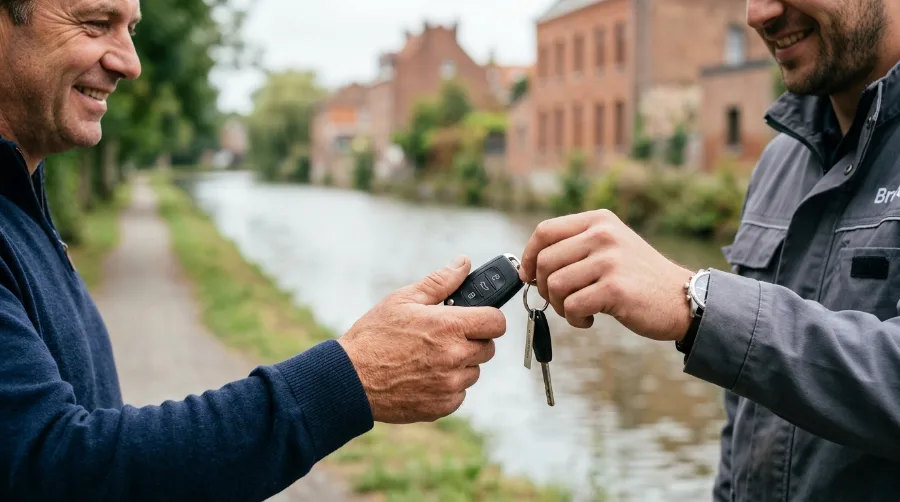 Clé de voiture programmée par Auto Clés Minutes pour un client à Wasquehal