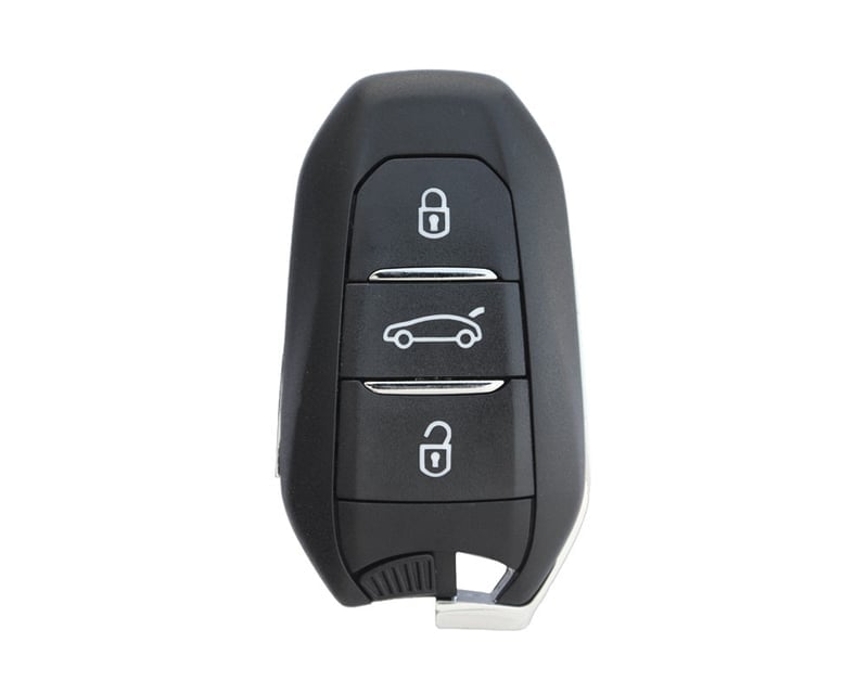 Clés Citroën : les modèles de clé Double de clé mains libres 3 boutons Citroën pour C4 Picasso, C5 Aircross, C5 X et Jumpy