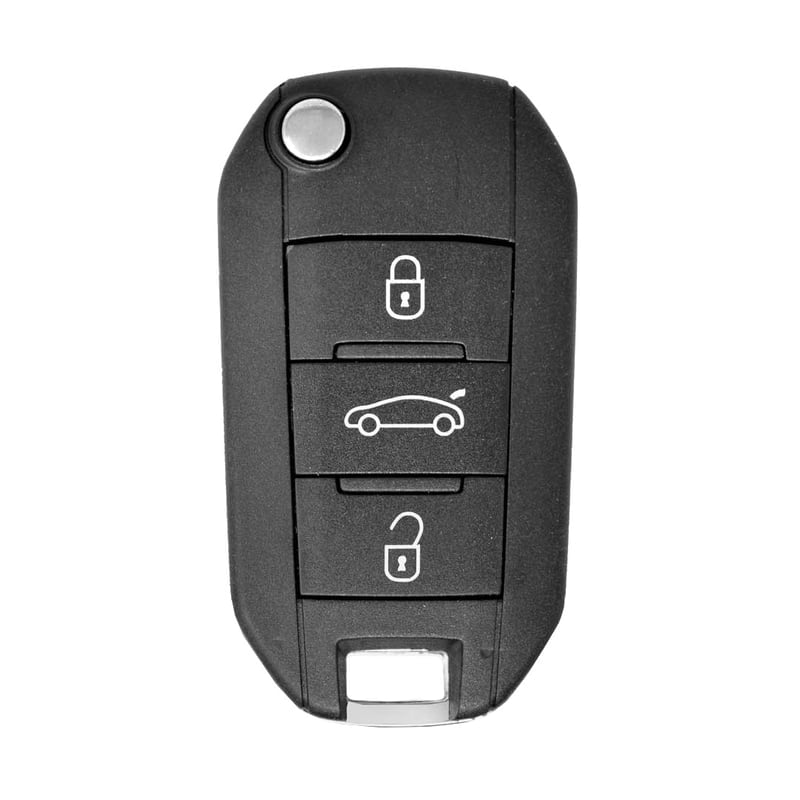 Clés Citroën : les modèles de clé Double de clé pliante 3 boutons Citroën pour C4 Cactus