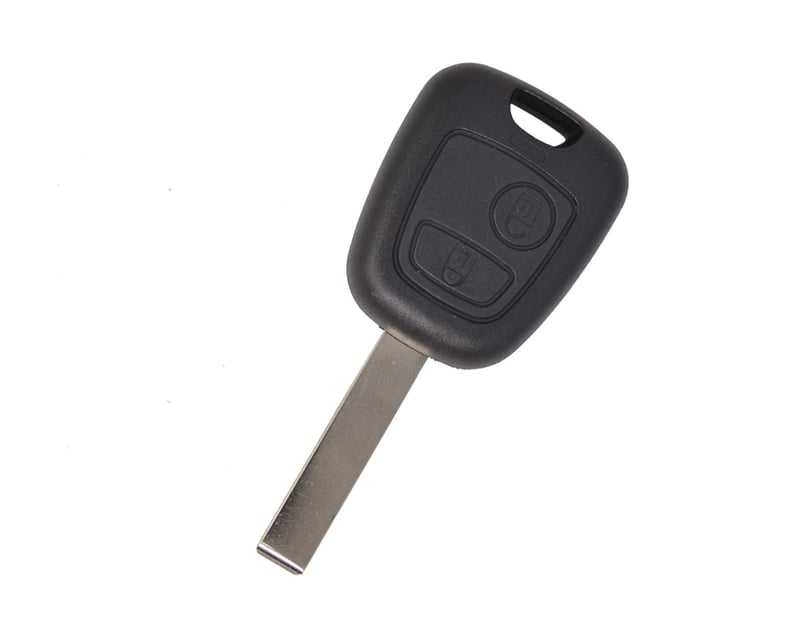 Clés Citroën : les modèles de clé Double de clé à télécommande 2 boutons Citroën pour C2, C3, C5, C8 et Xsara Picasso
